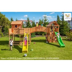 Fungoo Maxi set JOYFULL CASTLE - drveno dječje igralište Cene