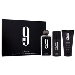 Afnan muški set afnan 9 pm edp 100 ml + deo vapo 150 ml + sg 150 ml Cene