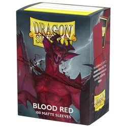 Arcane Tinmen Dragon Shield 100 Standard Sleeves - Blood Red Matte Cene