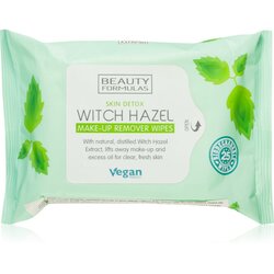 Beauty Formulas Witch Hazel maramice za čišćenje i skidanje make-upa 25 kom Cene