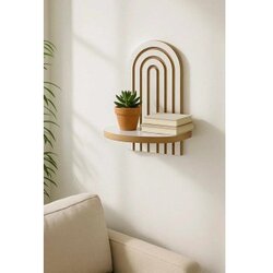 Hanah home Dekorativna zidna polica Artmtkwll1 White Cene