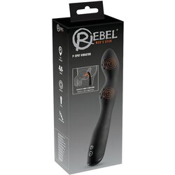 Rebel P-Spot Vibrator Black Cene