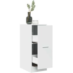 vidaXL Ormarić za lijekove bijeli 30x41x77,5 cm konstruirano drvo Cijene