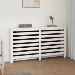 vidaXL pokrov za radijator bijeli 153 x 19 x 84 cm masivna borovina Cijene
