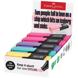 Signir 1-5MM MINI TXTLNR PASTEL 2 KART.KUTIJA PK10 FABER CASTELL 154212 SORTIRANO Cene
