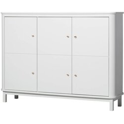 Oliver Furniture® trodijelna komoda multi white Cene