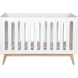 Qu-ax otroška posteljica trendy 70x140 white Cene