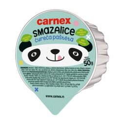 Carnex smazalice ćureća pašteta 50g limenka Cene