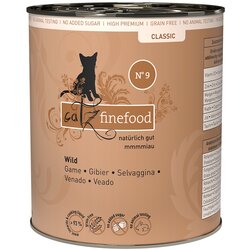 catz finefood Varčno pakiranje 12 x 800 g - Divjačina Cene
