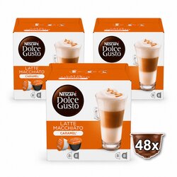 Dolce Gusto Nescafé kapsule Caramel Macchiato 3x145,6g, 48 kapsula XXL Cene