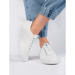 SEASTAR White openwork women's sneakers Cene