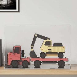 vidaXL Kutija za izlaganje prozirna 56 x 36 x 37 cm akrilna Cijene