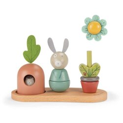 Moulin Roty Wooden Stack Up Toy Trois Petits Lapins aktivna igračka od drva 12m+ 1 kom Cene