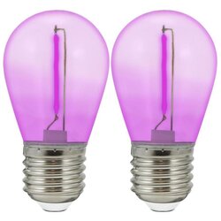  SET 2x LED sijalica PARTY E27/0,3W/36V ljubičasta Cene