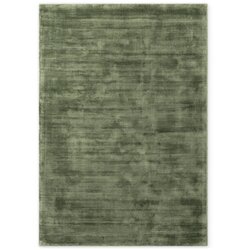 Vikosa Zelena ročno tkana viskozna preproga 80x150 cm Noemi – Cene