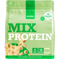 Purasana Veganska proteinska mešanica 55% iz graha, sončnice, konoplje in banane (bio) - banana Cene