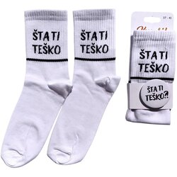 KEVA SI Ženske čarape Šta ti tesko, Bele Cene
