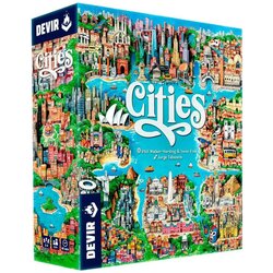 Devir Društvena igra Cities (Eng) Cene