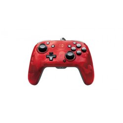 Pdp gamepad Nintendo Switch Faceoff Deluxe Controller + Audio Camo Red Cene