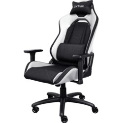 Trust GXT 714W gaming stolica RUYA, crno-bijela, udobna,podesiva, ergonomska, eko materijal Cijene
