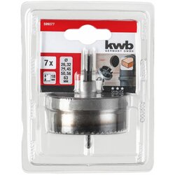 KWB set krunastih testera sa nosačem i burgijom za centriranje 25-63 mm ( 49599077 ) Cene
