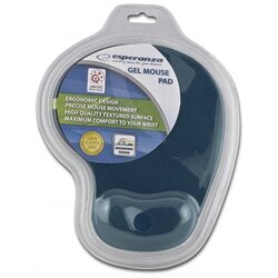 ESPERANZA SP.J. POTEREK Podloga za miš ESPERANZA, Gel wrist rest, anti-slip, NAVY BLUE, EA137B Cene
