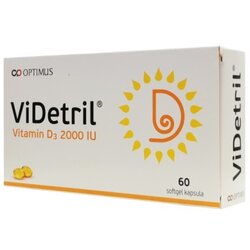 Optimus Videtril 2000iu, 60 kapsula Cene