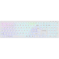  tastatura CNS-Hbtk11W, UK/SAD, RGB dvostruki način rada, bežična, bijela Cijene