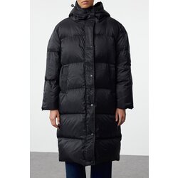 Trendyol Black Oversize Goose Down Water Repellent Long Puffer Jacket Cijene