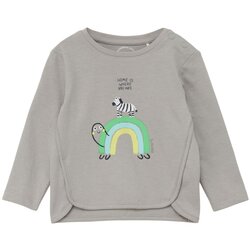 s.Oliver majica DR 2142738 F siva 74 Cene