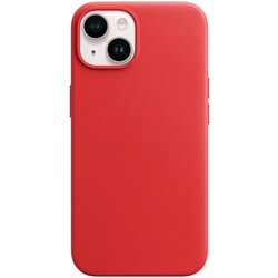 BEAUTIFUL SHINE LEATHER Maska za iPhone 14 crvena Cene