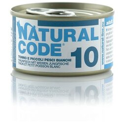 Natural Code cat konzerva za mačke - tuna and small white fish 85g Cene