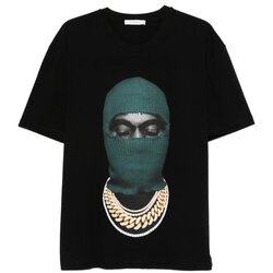 Ih Nom Uh Nit Majice s kratkimi rokavi T-SHIRT NUS26234 BLACK Črna Cene