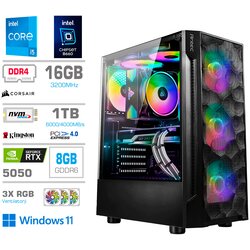 PCX Gaming namizni računalnik EXAM GS7 I5-14400F/16/1/RTX5050/W11H Cene