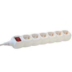 Home Somogyi Razvodnik 3m sa 6 mesta 1.0mm2 + prekidač Cene