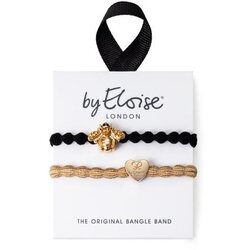 By Eloise London Bangle Set The Golden Bee gumice za kosu Cene