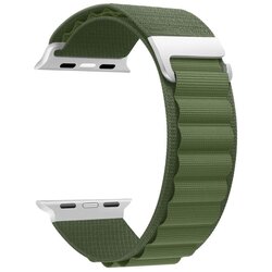 Ksix izmjenjivi najlonski remen kompatibilan s Apple Watch 42/44/45mm, zeleni Cijene