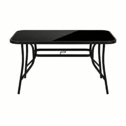 Expert pravougaoni sto tamno staklo 150 x 90 x 70 cm Valencia Cene
