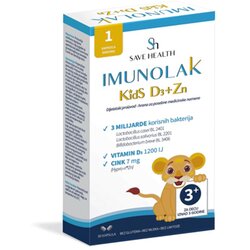 Save Health probiotik za decu 3 milijarde organizama, vitamin D3 i zn 30 kapsula 124164.0 Cene