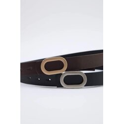 Trendyol Shoes Set kaiševa Takss26Ke00055, 2 komada, Crni Cene