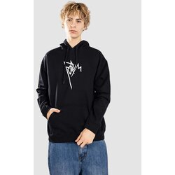 FORUM Roost Script Pulover s kapuco black Cene