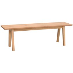 Rowico drvena blagovaonska klupa u hrastovom dekoru Melfort, 144 x 38 cm Cene