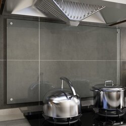 vidaXL kuhinjska zaštita od prskanja prozirna 100x60 cm kaljeno staklo Cijene