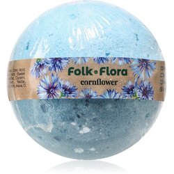 Folk & Flora Cornflower bomba za kupanje 130 g Cene