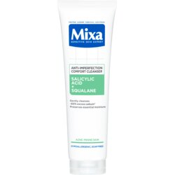 Mixa Salicylic Acid + Squalane Anti-Imperfection Comfort Cleanser čistilni gel mastna koža 150 ml za ženske Cene