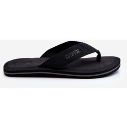 Big Star Men's Foam Flops LL174618 Black Cene