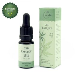  Kanabi cbd kapljice 15 %, 10 ml Cene