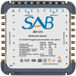 SAB Multiswitch 2+1 satelit na 16 utičnica Cene