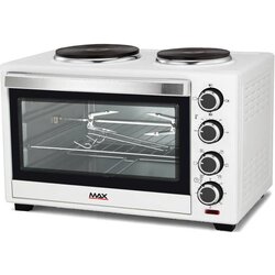 Max električni šporet stoni mini MMO-38L-H500W širina 53cm/2x strujna ringla Cene