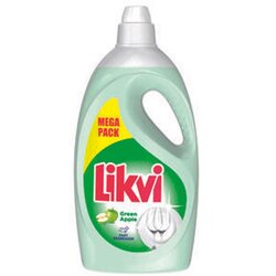 Likvi green apple deterdžent za ručno pranje posuđa 4 l Cijene